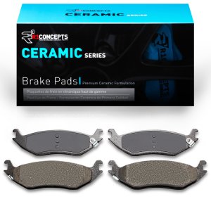 Chrysler Aspen Brake Pads - Rear - R1 Concepts - R1 Ceramic - `02-`24
